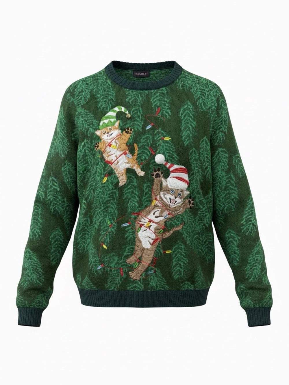 Blizzard Bay Mens Ugly Christmas
Sweater Crazy Cats size XL